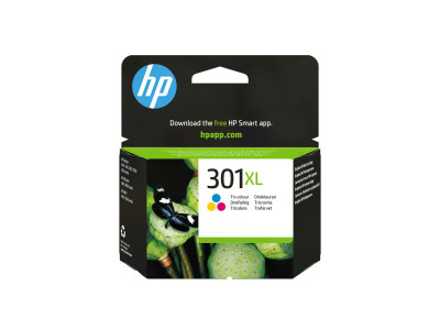 HP : 301XL TRI-couleur Cartouche encre .
