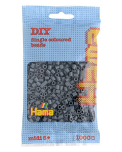 Hama Perles à repasser midi, blanc, dans un sachet