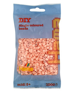 Hama Perles à repasser midi, jaune, dans un sachet