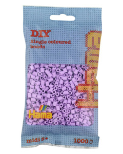 Hama Bügelperlen midi, violet, dans un sac