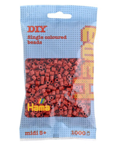 Hama Bügelperlen midi, brun, dans le sac