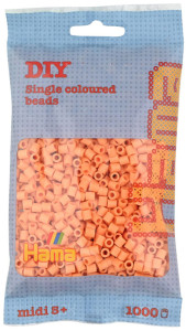 Hama Bügelperlen midi, orange, dans un sac