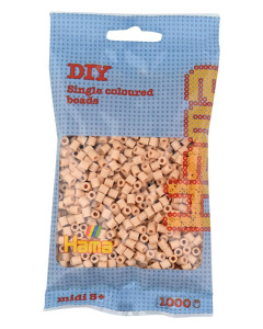 Hama Bügelperlen midi, beige, dans un sac