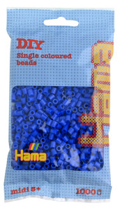 Hama Bügelperlen midi, bleu clair, dans le sac