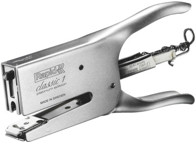 Rapid Pince agrafeuse Classic K1 - Platinum Edition, argent