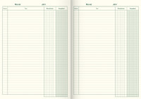 KING & Ebhardt livre de caisse, A4, 40 feuilles