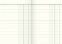 colonnes KING & Ebhardt livre DIN A5, 2 colonnes, 144 feuilles