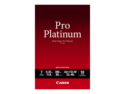 Canon : PT-101 A3+ 10SH PRO PLATINUM Photo papier