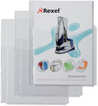 REXEL Housse prospectus avec pochette pliable, A4, PVC, REXEL Housse prospectus avec pochette pliable, A4, PVC,