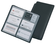 Alassio protège-cartes de visite, pour 120 cartes, en cuir, Alassio protège-cartes de visite, pour 120 cartes, en cuir,