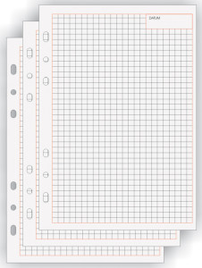 bind dépôt de remplacement Gestionnaire de notes de feuilles, A5, doublée