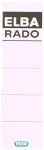 ELBA Etiquettes de dos pour classeur, extra court/large,