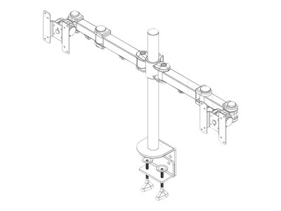 NewStar : NEWSTAR LCD MONITOR ARM BLACK 5 MOVEMENTS LENGTH 434MM