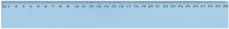 JPC Règle plate, 200 mm, en plastique, incassable