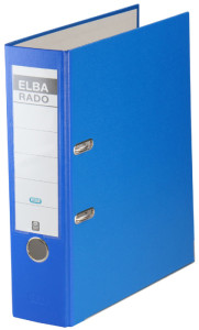 ELBA classeur rado brillant, largeur de dos: 50 mm, bleu
