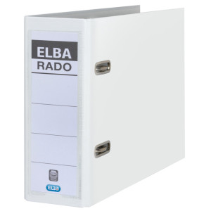 ELBA classeur rado plast, format A5 à l'italienne,dos: 75 mm