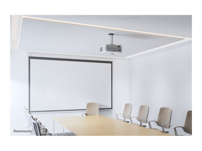 NewStar : BEAMER CEILINGMOUNT 8-15CM HIGH MAX 15 KG - SILVER