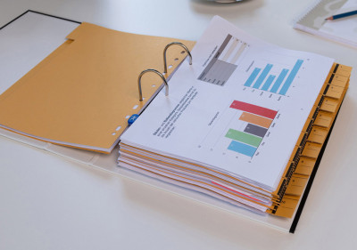 ELBA intercalaires avec perforation format A4 extra large,
