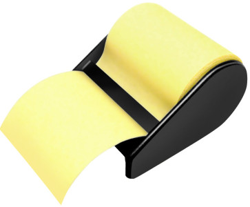 JPC Notes adhésives en rouleau, 10 m x 66 mm, jaune