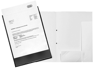ELBA chemise offre spéciale image+, avec pochette A4, blanc