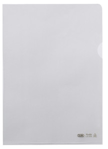 ELBA Pochettes transparente Premium, format A4, PVC, 0,14 mm
