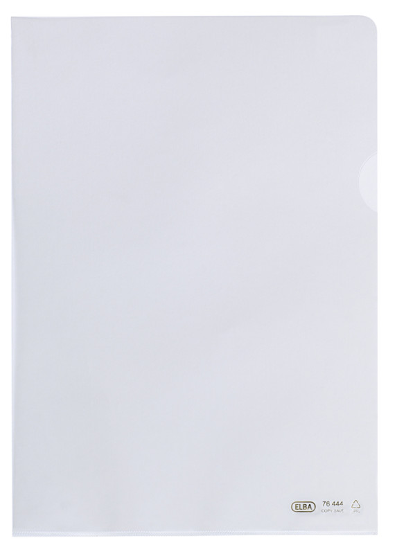 ELBA Pochette transparente Premium, format A4, en PP, 0,15mm