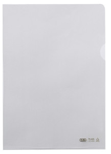 ELBA Pochette coin premium, A4, PVC, cristal