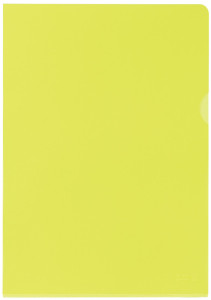ELBA pochette transparente Premium, A4, PVC, clair, vert