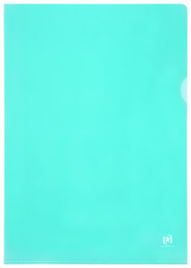 ELBA pochette transparente Premium, A4, PVC, clair, vert