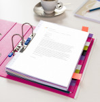 ELBA  Pochette perforée, fromat A4, PP, 0,09 mm, transparent