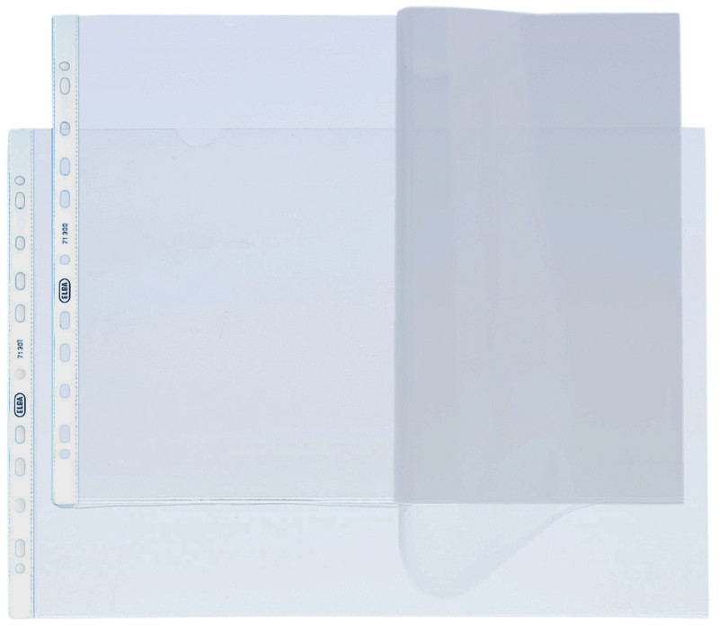 Pochettes perforées - Durable - transparent - A3