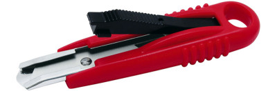WEDO Safety-Cutter Standard, lame: 18 mm, rouge/noir,