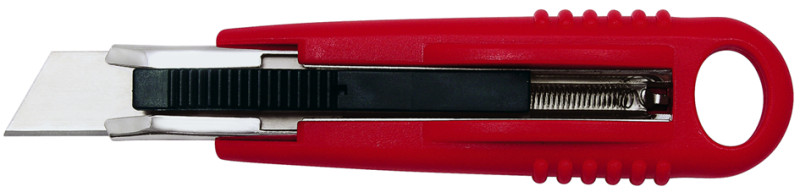 WEDO Safety-Cutter Standard, lame: 18 mm, rouge/noir,