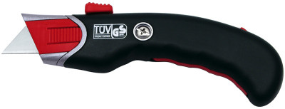 WEDO Safety-Cutter Premium, lame: 19 mm, noir/rouge