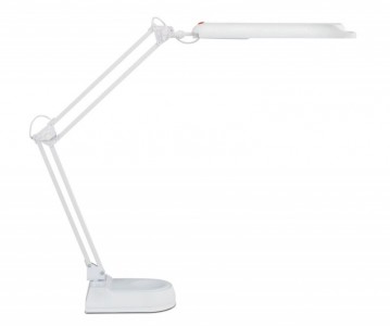 MAUL lampe de bureau LED MAULatlantic avec socle, blanc