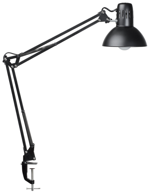 Lampe de bureau avec lampe à pince à température de couleur