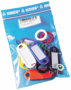 WEDO porte-clés et anneaux, dans un sachet assortis