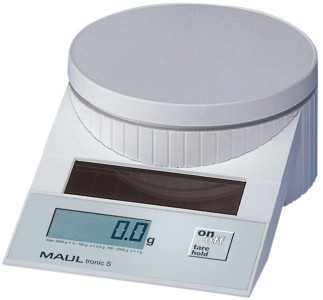 MAULtronic S pèse-lettres solaire, capacité de charge: 5 kg,