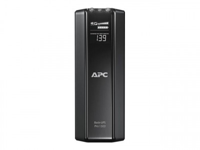 APC : BACK UPS PRO 1500VA USB/SER 865W POWER SAVING (13.96kg)