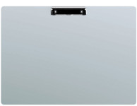 MAUL Porte-bloc, en aluminium et pince nickelée, A3 paysage