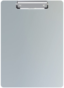 MAUL porte-bloc en aluminium, bande magnétique, format A4