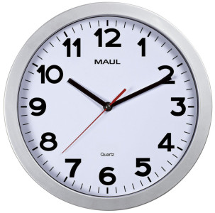 MAUL horloge murale/horloge pilotée MAULstep, diamètre:300mm