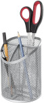 WEDO Pot à crayons Office, argent, en fil métallique, 3