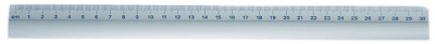 WEDO Règle, 300 mm, en aluminium, revêtement anti-dérapant