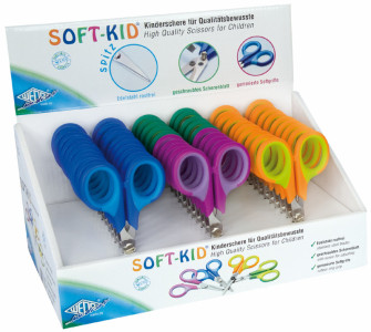 WEDO ciseaux de bricolage Soft-Kid, rond, longueur: 115 mm