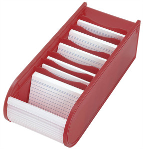WEDO Fichier éducatif A8 à l'italienne, 100 fiches,