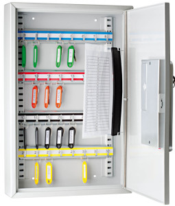 WEDO Armoire pour clés avec serrure électrique, pour 32 clés