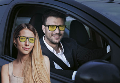 WEDO lunettes de vision nocturne pour conducteur, étui de