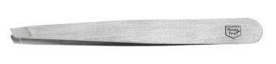 Clauss Pince à épiler, longueur: 80 mm, avec pointe oblique