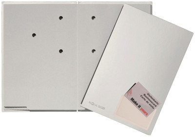 PAGNA parapheur Color, format A4, 20 compartiments, argent